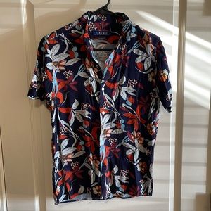 Floral Button Zara Shirt